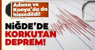 En son depremler ve yerleri, kandili rasathanesine göre türkiyede gerçekleşen son depremler ve büyüklükleri. Son Dakika Haberi Nigde De Korkutan Deprem Adana Ve Konya Da Da Hissedildi Afad Ve Kandilli Rasathanesi Son Depremler Listesi Burada Son Dakika Haberler