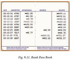 Your monthly bank account statement gives you a detailed review of the activity in your account for a specific period of time. Bank Pass Book Or Bank Statement