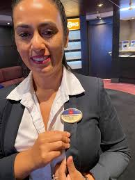 Appreciation for MSC Seashore crew member