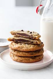 Ganache Stuffed Chocolate Chip Cookies Love And Olive Oil Recipe In 2020 Cookies Recipes Chocolate Chip Chocolate Chip Recipes