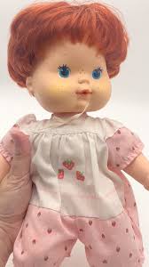 Vtg 80's Kenner Strawberry Shortcake Blow Kiss Baby Doll 13" Soft Body