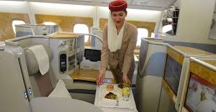 How One Traveler Took A 60 000 First Class Emirates Flight For 300 And Lots Of Miles Emirates Flights Flying First Class Emirates
