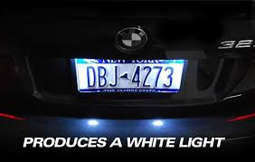 Pair Of Weisslicht Led License Plate Light Bulbs Bimmian Automotive License Plate Light Led