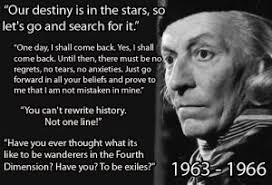 william hartnell quotes first doctor