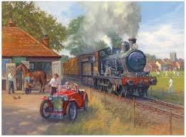 Out Of Essex Steam Train Photo Train Art Railroad Art