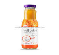 OEM/ ODM Pure Juice Good Manufacturer From Vietnam 250ml Glass Bottle Mango  Juice