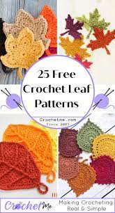 It works up fast and is great for keeping ears warm during any outdoor activity in cold weather. 25 Free Crochet Leaf Pattern With Pdf To Download Crochet Me