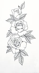Flower Tattoo Tattoo Stencil Outline Tattoo Stencils Rose Drawing Tattoo