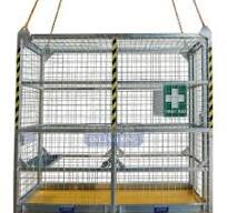 East West WP-NC2R-FAID Rescue Crane Cage 6 Man : 6 Man ...