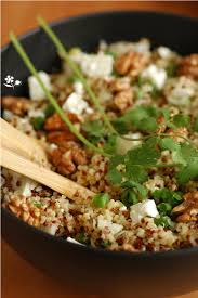 Salade Boulgour Quinoa Feta Noix Passion Gourmandise Salade Boulgour Recette Salade Quinoa Recette Salade