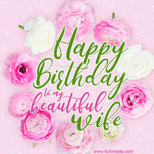 Happy Birthday Wife Gifs Download On Funimada Com A beautiful vine grows endlessly and bursts into lush flower buds next to the happy birthday to you inscription. happy birthday wife gifs download on funimada com