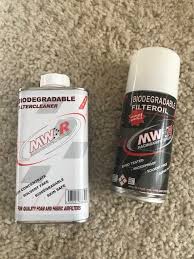 Mwr Biodegradable Air Filter Oil Spray Can And Filter Cleaner Gp Racing