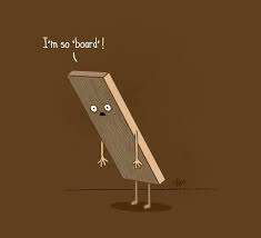 I M So Board Bored Wood Cute Kawaii Funny Simple Pic Cute Puns Visual Puns Funny Illustration
