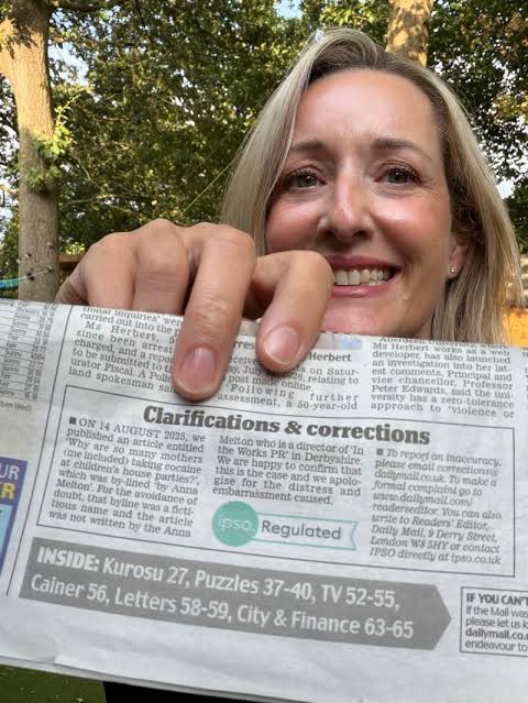 AI-generated article damages PR pro Anna Melton's reputation | Sarah Clark posted on the topic | LinkedIn