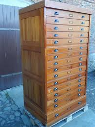 Holz Planschrank Din A1 Grafikschrank Zeichenschrank 1 Fur Atelier Loft Planschrank Holz Planer