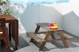 Miniatur Picknicktisch Reso Fur Kinder Von Ikea Bild 2 Schoner Wohnen