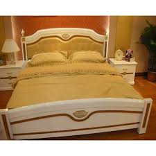 Double Bed With Side Table Full Size Bed Full Bed À¤¡à¤¬à¤² À¤¬ À¤¡ In Dharamveer Nagar Thane Wood Mall Id 1214360573 Natural pine wood double/single bed frame modern bedroom for kids adults white. double bed with side table full size