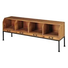 Mobile Da Ingresso In Abete E Metallo Nero Maisons Du Monde Black Metal Fireplace Design Maisons Du Monde