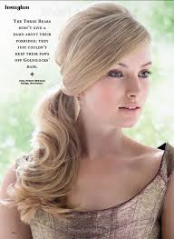 Side Ponytail Wedding Hair Side Side Hairstyles Bridesmaid Hair Side