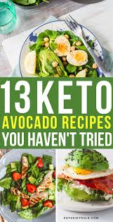 Avocado Recipes 14 Delicious Ways To Eat An Avocado Keto Diet Rule In 2020 Avocado Recipes Recipes Diet Dinner Recipes