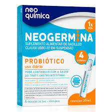 Neogermina Probiótico 4BI com 5 Flaconetes de 5ml cada - Drogaria Araujo