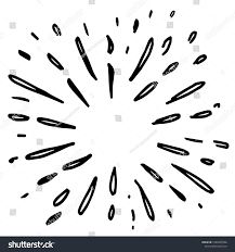 Hand Drawn Doodle Starburst Sunburst Firework Stock Vector Royalty Free 1484599766 How To Draw Hands Sunburst Starburst