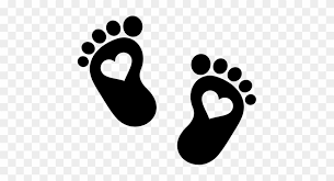 Assuming the footprints are in the snow, then draw the prints as normal. Motiv T Shirts Selbst Gestalten Baby Footprint Icon Free Transparent Png Clipart Images Download