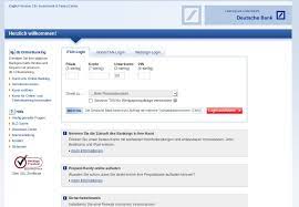 Deutsche bank can adjust to your needs, allowing you to move around as freely as you want thanks to its deutsche bank online service. Meine Deutsche Bank Online Banking Girokonto Org
