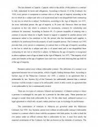 The original syllabus and copyright are the property of dr. Introduction Of Malaysian Contract Act 1950 Research Paper