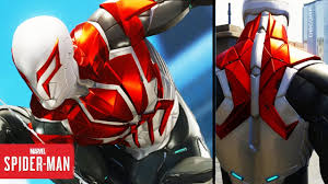 Gimme that silver/black look dammit! Marvel Spider Man 2018 Ps4 All New White 2099 Suit Free Roam Youtube