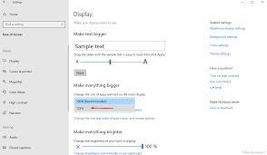 To make the desktop icons size smaller, decrease the display scaling. How To Change Icons And Text Size On Windows 10