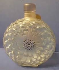 Rene Lalique Dahlia Perfume Bottle 10388 Lalique Perfume Bottle Lalique Perfume Bottles