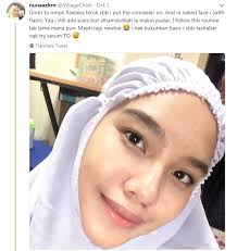 Jika diamalkan, jerawat akan hilang dan muka akan menjadi lebih licin. Gadis Ini Kongsi 10 Produk Kecantikan Dari Drugstore Yang Digunakan Untuk Wajah Lebih Flawless Glowing Hijabista