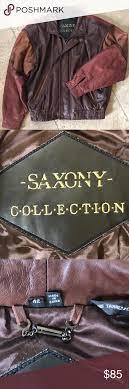 Saxony Collection Tri Color Leather Jacket Leather Tri Color Leather Jacket
