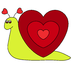 Dibujo de Caracol corazÃ³n pintado por Snoopy en Dibujos.net el dÃ­a ...