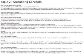 Accounting Concepts Principlesofaccounts Financial Information Tuition Revision Notes