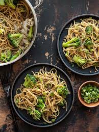 Cook noodles according to package directions; Garlic Noodles With Beef And Broccoli Budget Bytes