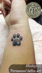 Dog Paw Tattoo Dog Paw Tattoo Design With Shading Small Tattoo Designs Dog Paw On Hand Small Dog Paw Tattoo D Small Tattoo Designs Small Tattoos Paw Tattoo