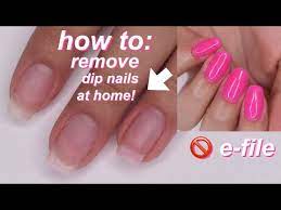 How to remove dip powder. How To Remove Dip Nails At Home No E File Youtube