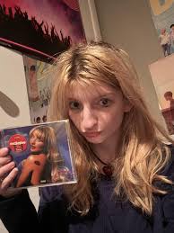 im a big fan of drag queens and one of those queens are Jewels Sparkles so  i made a fanart of her as Sabrina Carpenter inspo of her album Short n  Sweet!✨💋☕