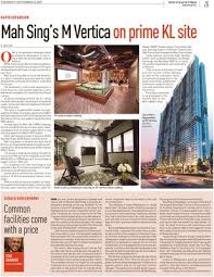 We recently visited the show unit at m vertica kl city, a new service apartment developed by the mah sing group. Mah Sing S M Vertica On Prime Kl Site Klik