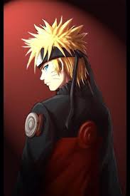 Awesome Back Shot Naruto Naruto Uzumaki Anime Naruto