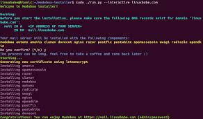 Can anyone help me what is main reason for getting this error. How To Quickly Set Up A Mail Server On Ubuntu 18 04 With Modoboa