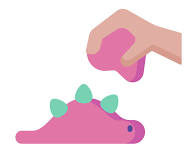 Dinosaur Sculpey Creations