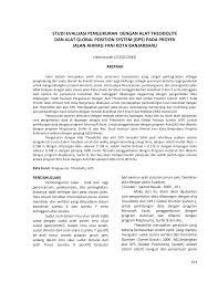Theodolite dan waterpass merupakan alat survey yang biasa digunakan oleh para surveyor pada pekerjaan pengukuran tanah. Http Riset Unisma Ac Id Index Php Ft Article Download 1114 1140