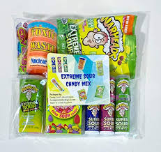 Amazon Com Extreme Sour Candy Mix Assortment Warheads Toxic Waste Cry Baby Spray Bubblegum Chewy Hard Candy Grocery Gourmet Food