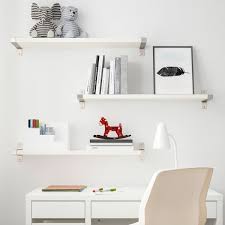 Bergshult Granhult Wall Shelf Combination White Nickel Plated 31 1 2x7 7 8 Ikea
