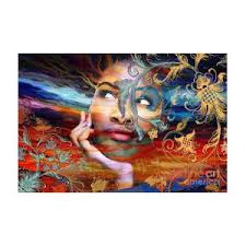 Daisy Yin Daisy Yang Art Print by Christopher Beikmann