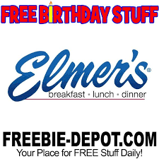 Birthday Freebie Elmer S Restaurant Bday Birthdayfreebie Freebirthdaystuff Frugal Birthday Freebies Free Birthday Stuff Restaurant Gift Cards