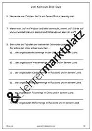 Vom Korn Zum Brot Alle Drei Schwierigkeitsstufen Bundel Unterrichtsmaterial In Den Fachern Hauswirtschaft Sachunterricht Getreide Grundschule Getreide Hauswirtschaft